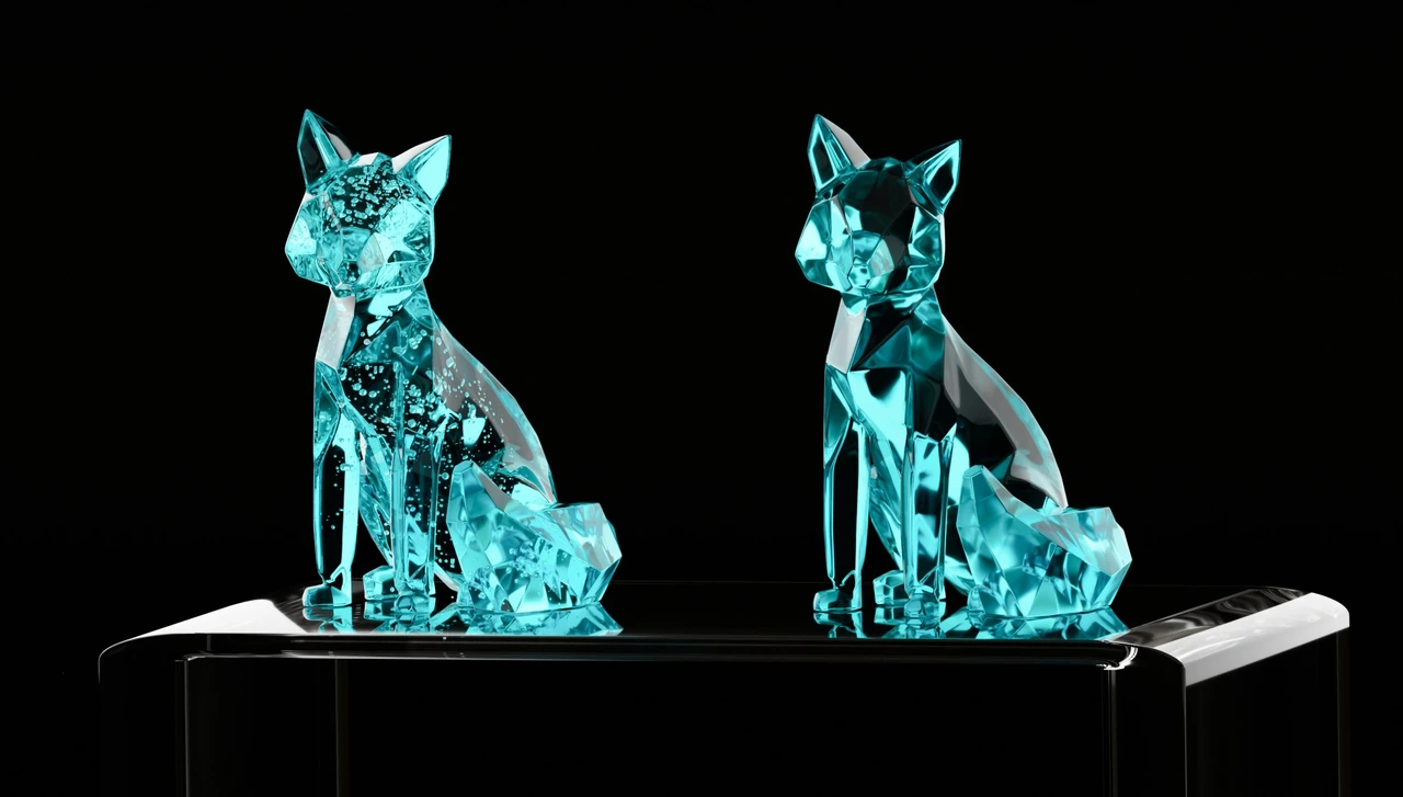 Glass cat material experiment