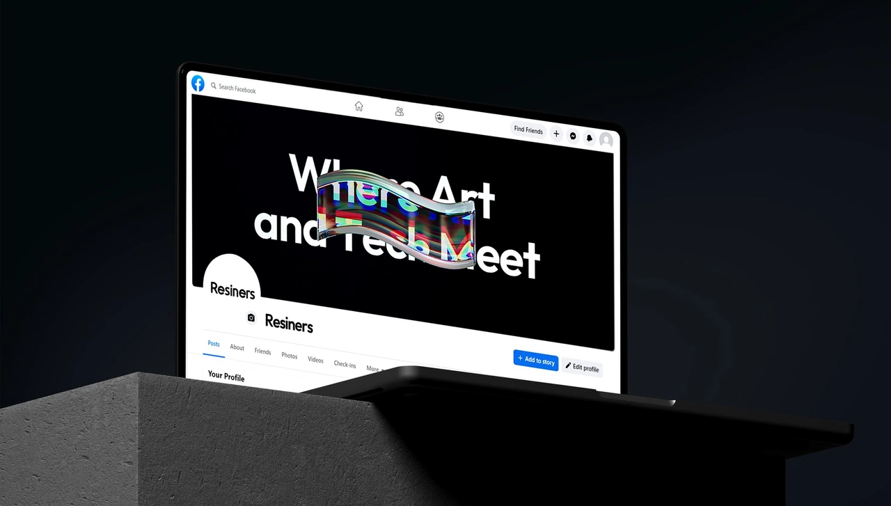 Resiners website visual